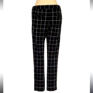 Amanda + Chelsea Black Checkered Pant
